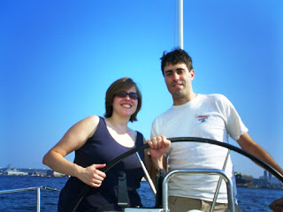 Sailing in Boston Harbor